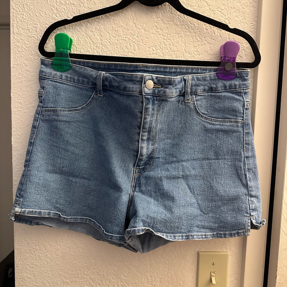 High Waisted Jean Shorts